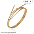 51623 xuping wholesale 18k gold plated women fashion bangles